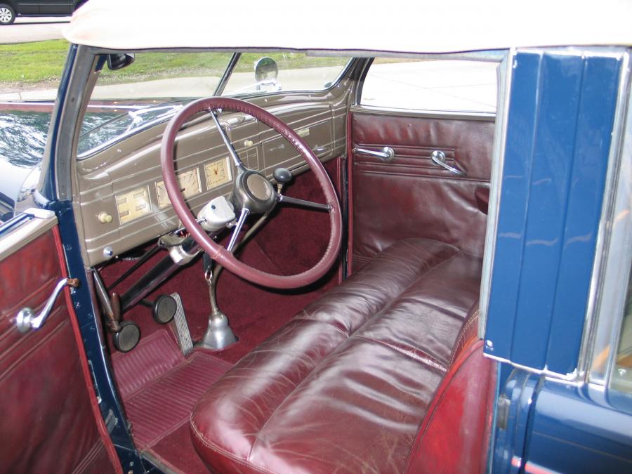  Lincoln Model K Convertible Sedan by LeBaron 1937 года  (фото 5 из 7)
